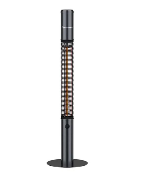 Freestanding fireplace heater