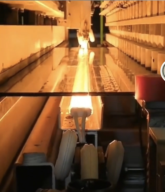 Infrared heating for glass finishing