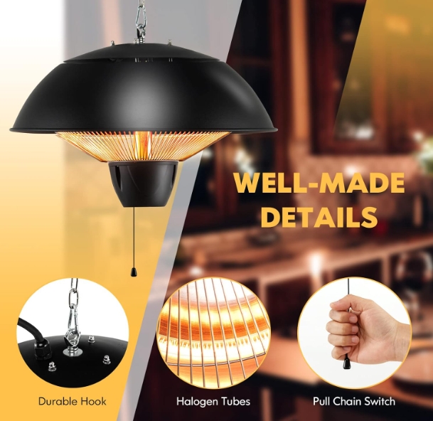 IP65 waterproof electric heater