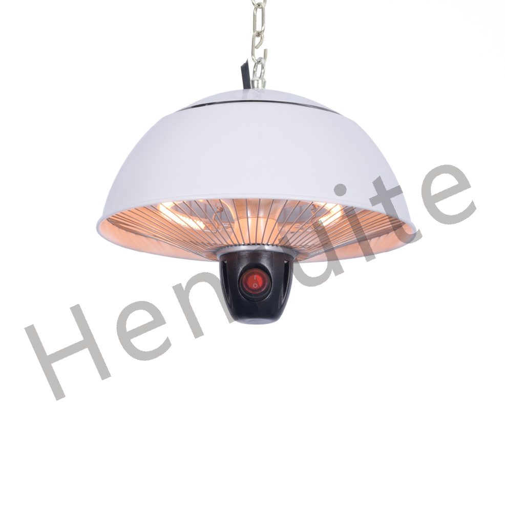 Infrared wall heater for bathroom