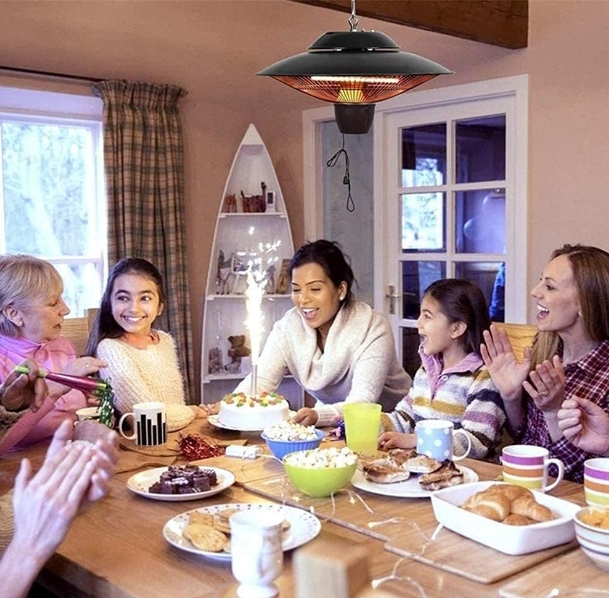 Ceiling heater for gazebo 1500W